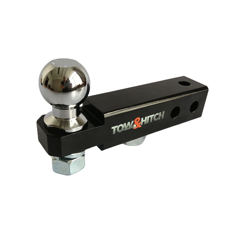 TOW&HITCH Trailer Hitch Ball Mount with Chrome Ball