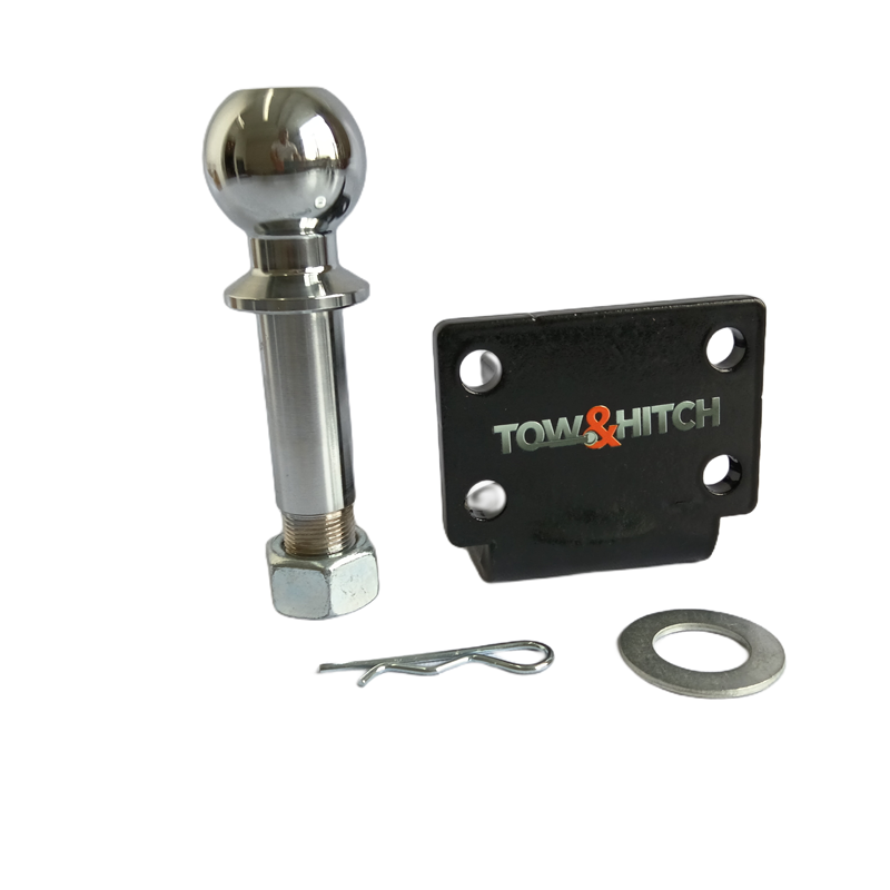 Flange-Mounted Ball Mount Bracket with 2" Ball