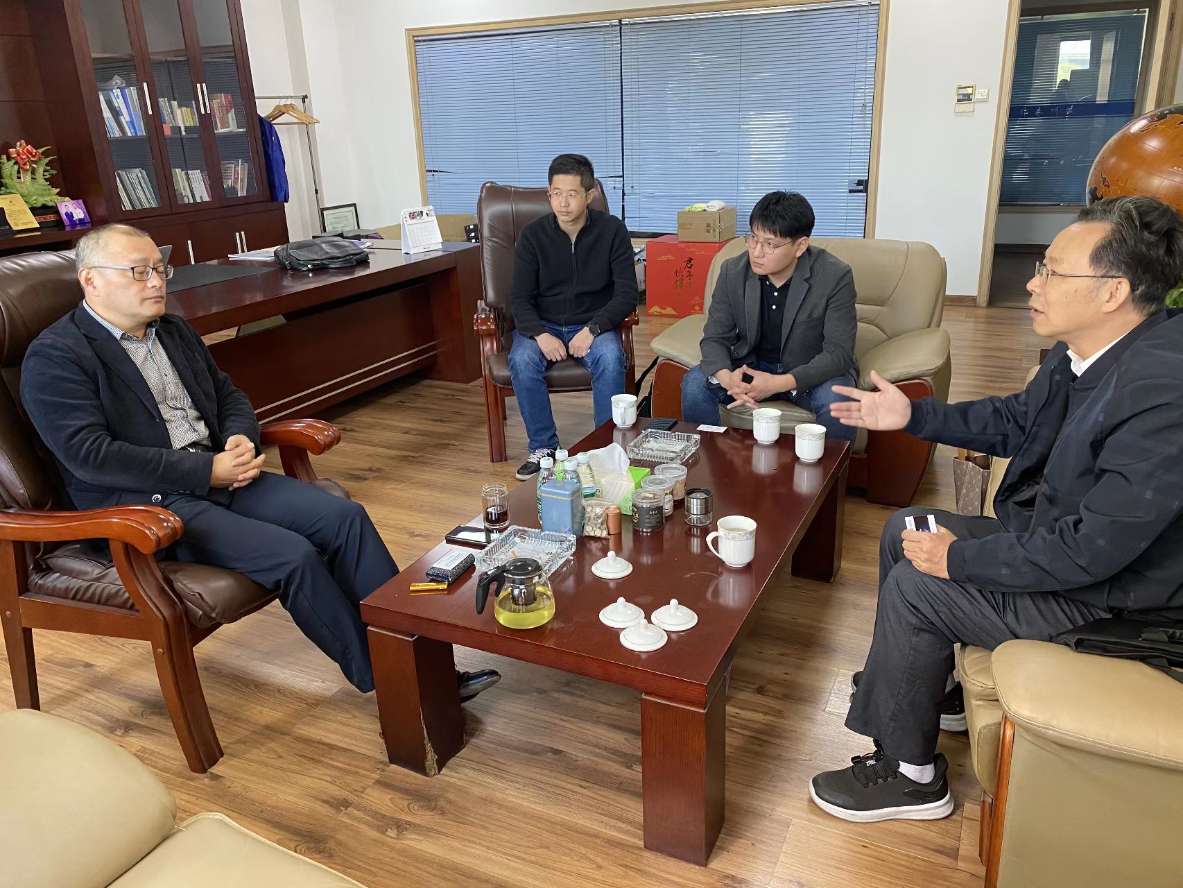 协会秘书处组织会员企业走访常州伟泰科技股份有限公司交流学习