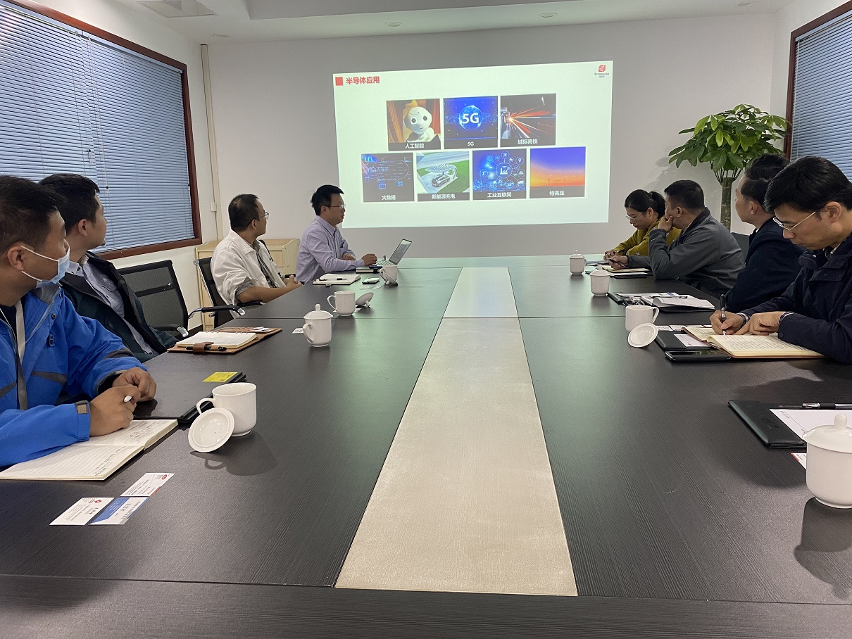 协会秘书处组织会员企业走访创微微电子（常州）有限公司交流学习
