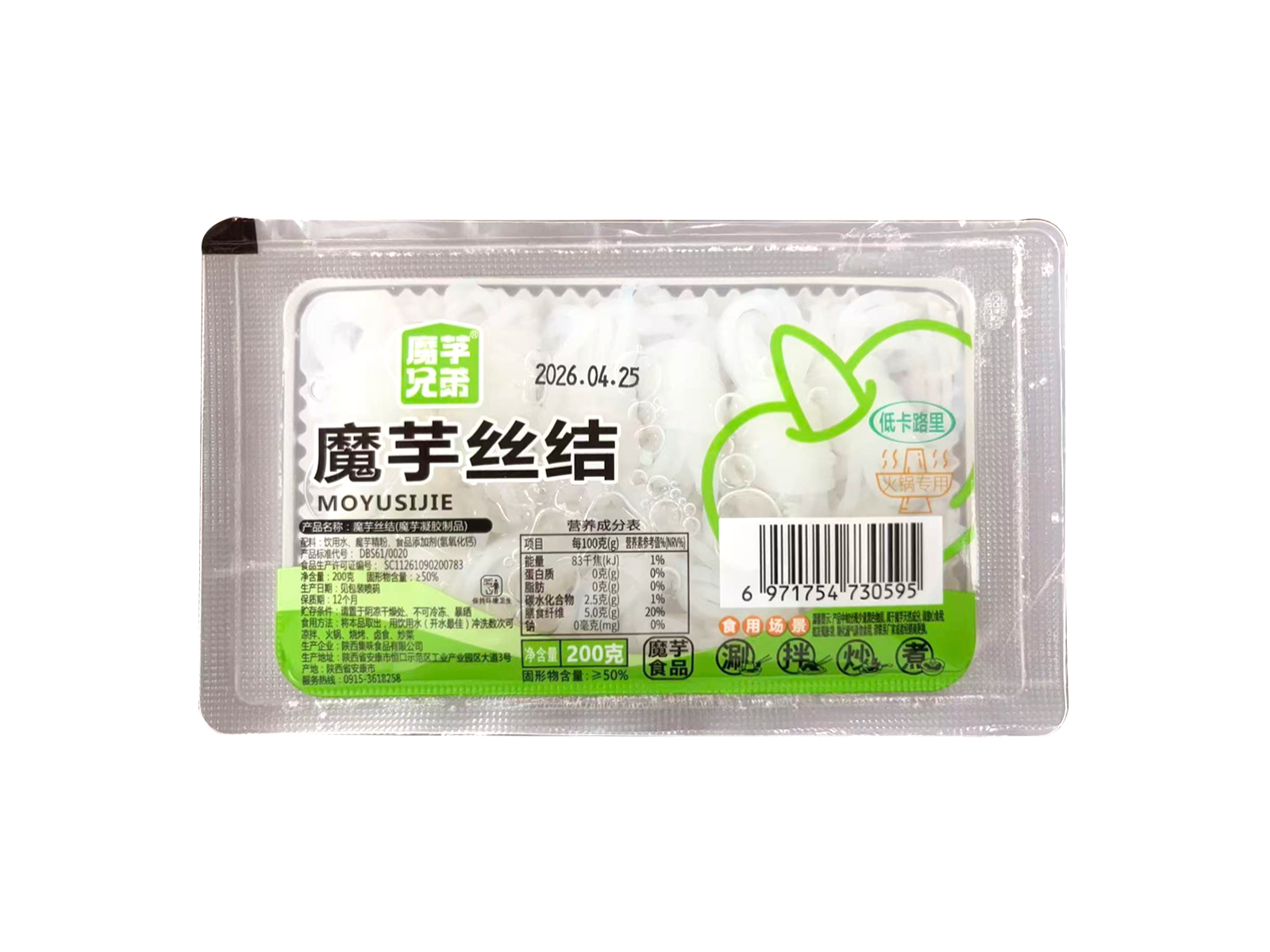 魔芋丝结