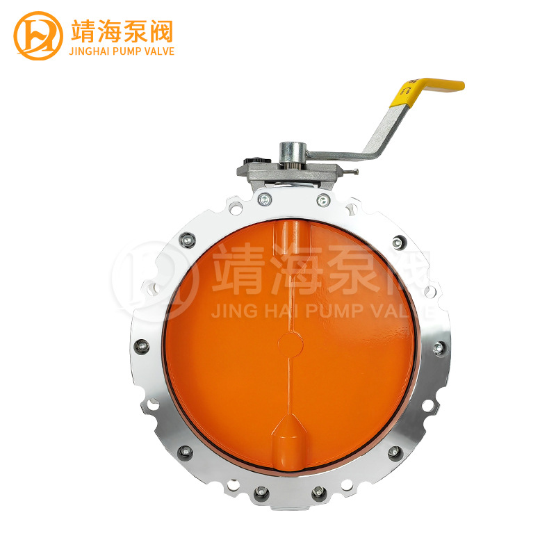 A瀞海 水泥搅拌站SV2FS粉体蝶阀铝板蝶阀SV1FS 手动粉尘蝶阀