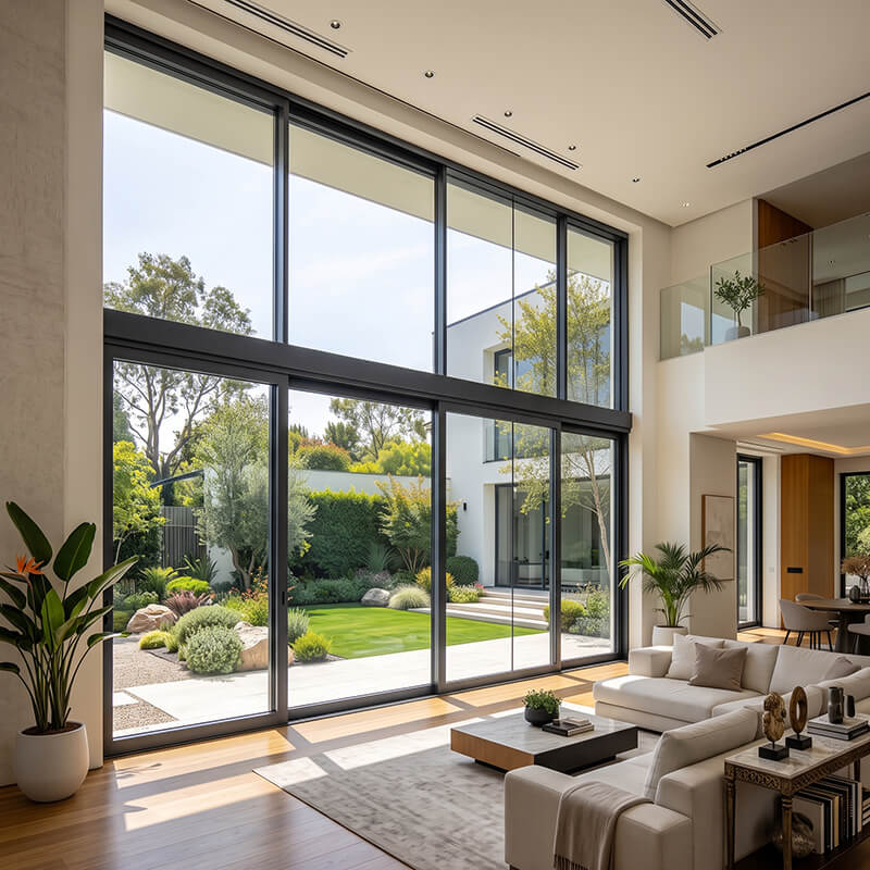 Custom Aluminum Fixed & Picture Windows (Large Architectural Glazing)