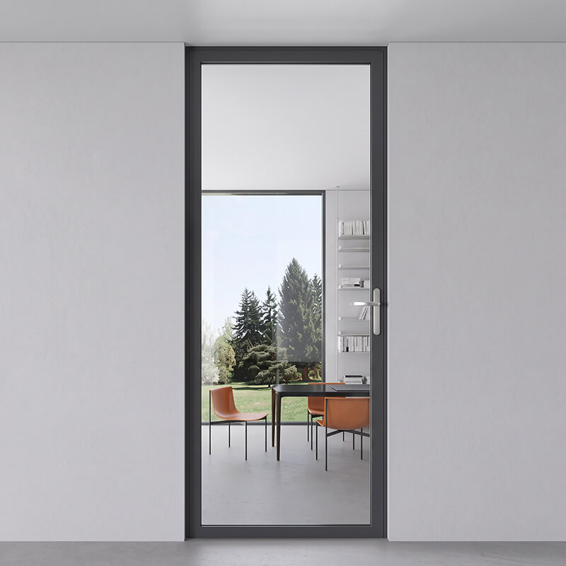 Custom Aluminum Hinged Doors (Single & Double Entry Doors) | Factory Direct