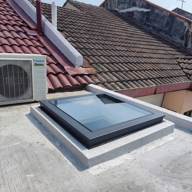 Custom Aluminum Skylights (Modern Architectural Rooflights)