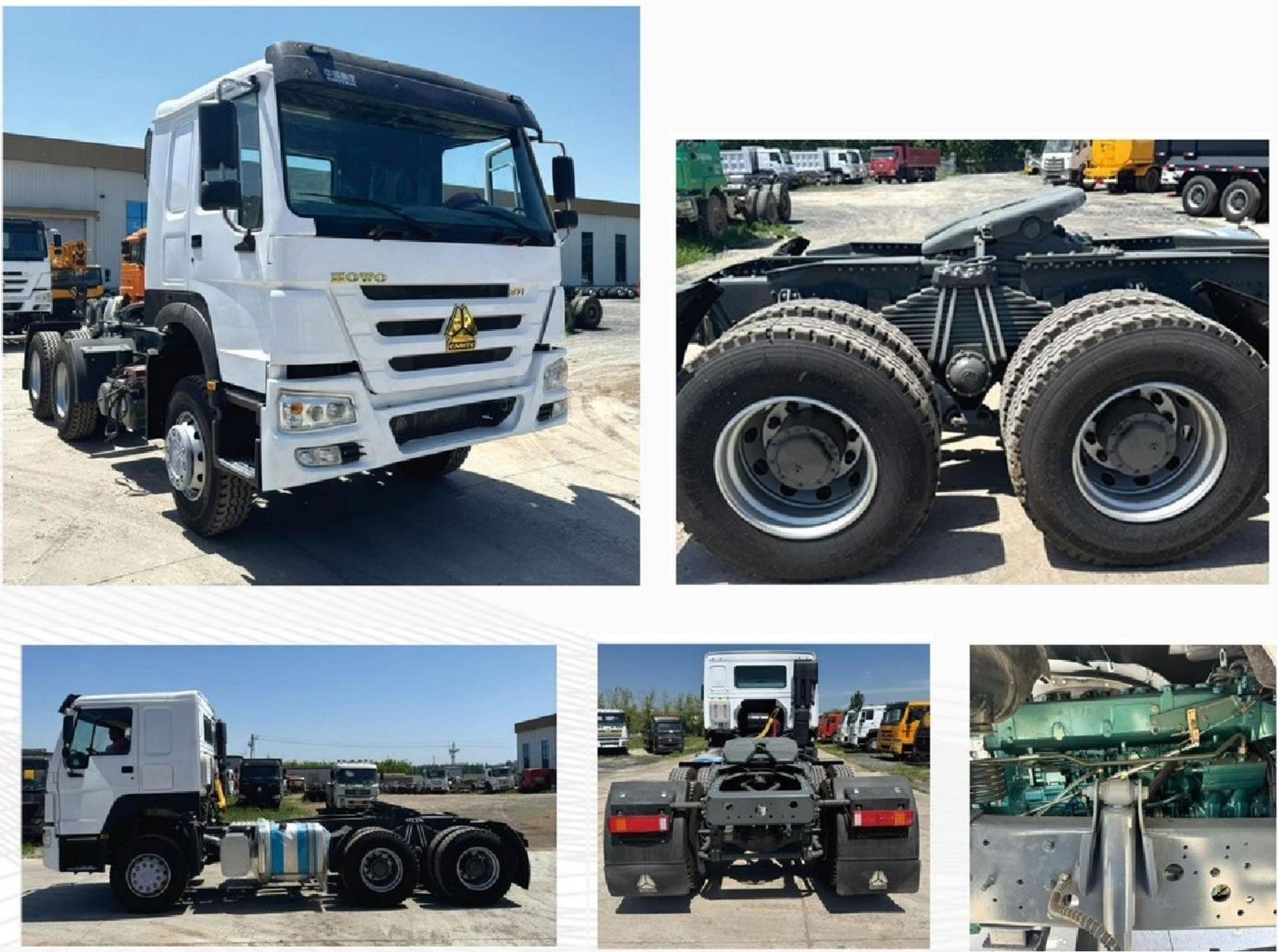 豪沃 6x4 牵引车 HOWO 6x4 Tractor Truck (Heavy Duty)