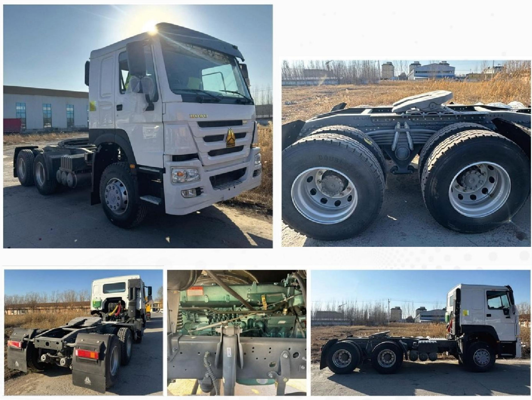 豪沃 6x4 牵引车 HOWO 6x4 Tractor Truck (Standard Duty)