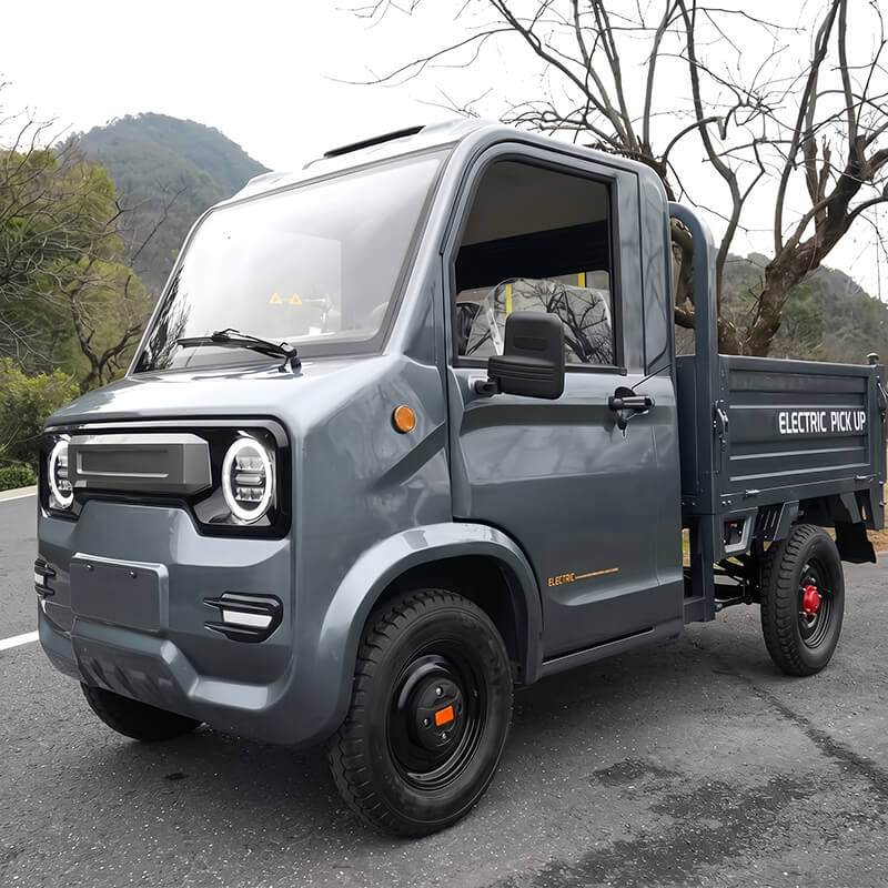 A41 EEC Adult 4-Wheel Electric Cargo Truck, 2000W 72V 100Ah, 800kg Payload Hydraulic Tipper Car