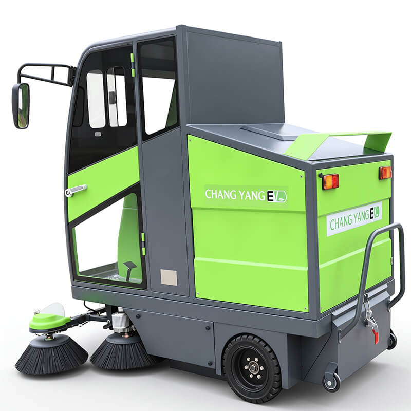 Fully Enclosed Electric Five-Brush Road Sweeper (2000mm Width, 15000㎡/h Efficiency) | Model CY20C3