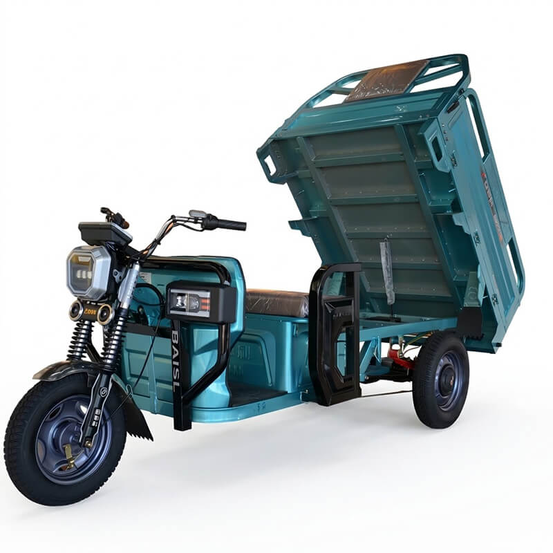 1.6m Heavy Duty Electric Cargo Tipper Tricycle, 1000kg Load Capacity (Model LZ-C01)
