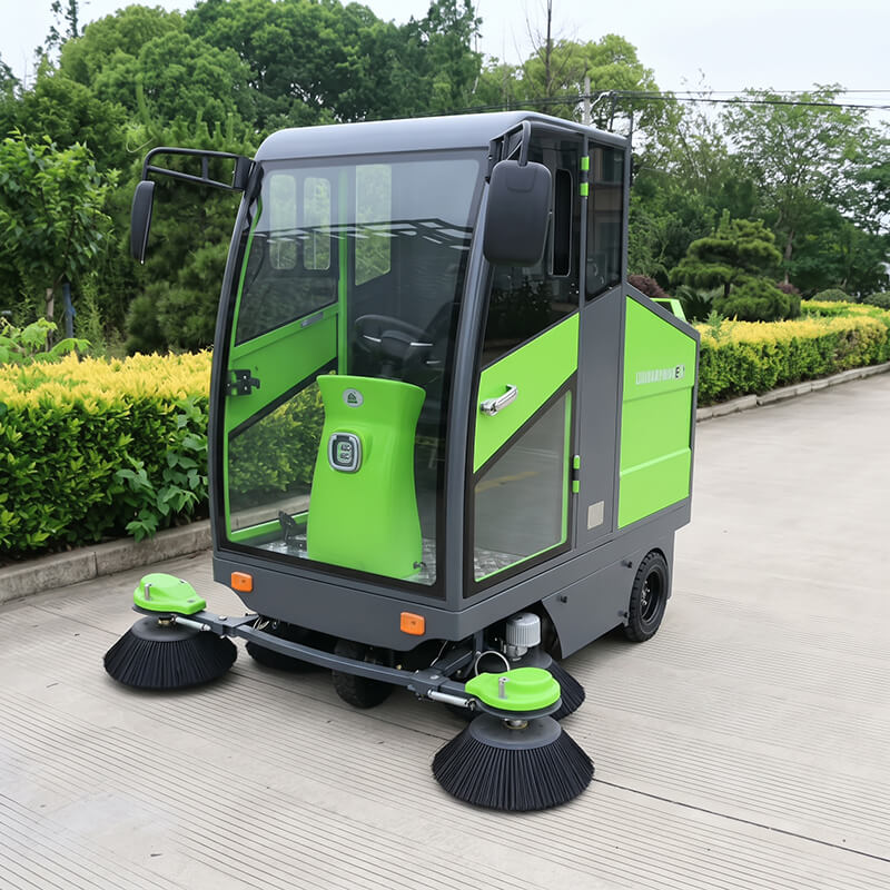 Fully Enclosed Electric Five-Brush Road Sweeper (2000mm Width, 15000㎡/h Efficiency) | Model CY20C3