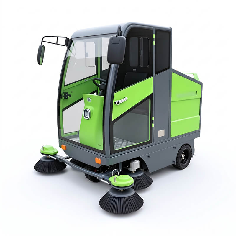 Fully Enclosed Electric Five-Brush Road Sweeper (2000mm Width, 15000㎡/h Efficiency) | Model CY20C3